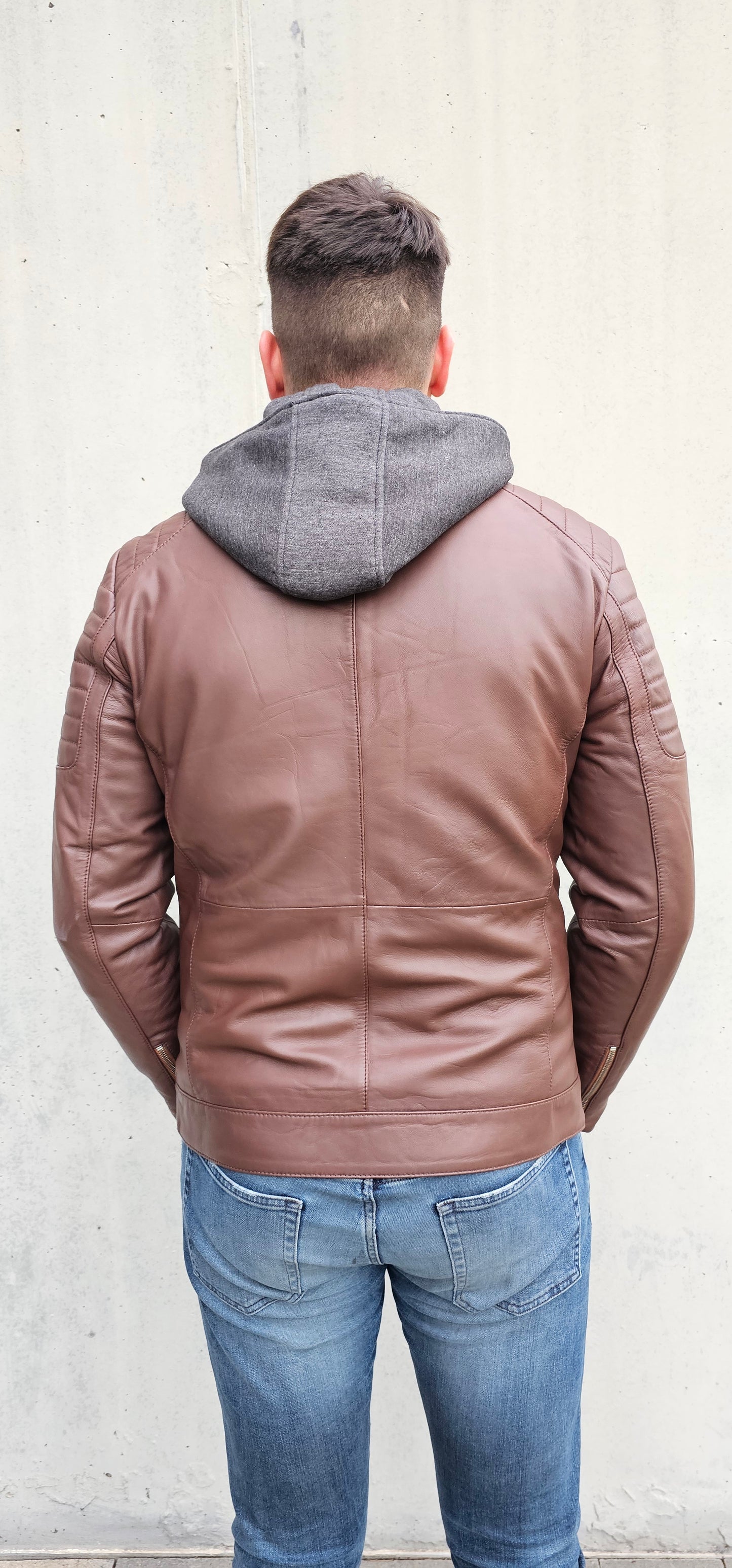 John brown - Men leather jacket