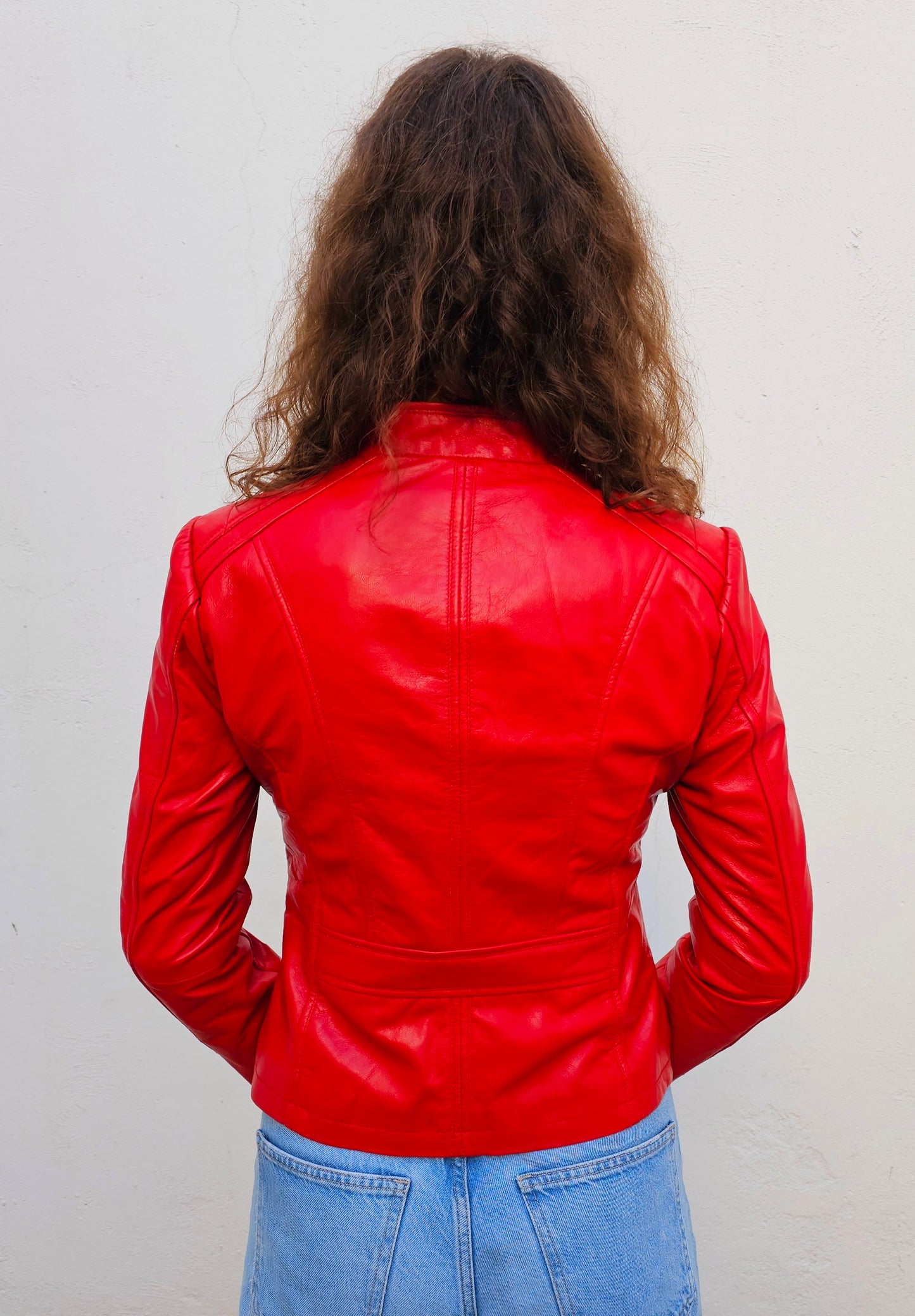 RITA BRIGHT RED WOMEN'S JACKET