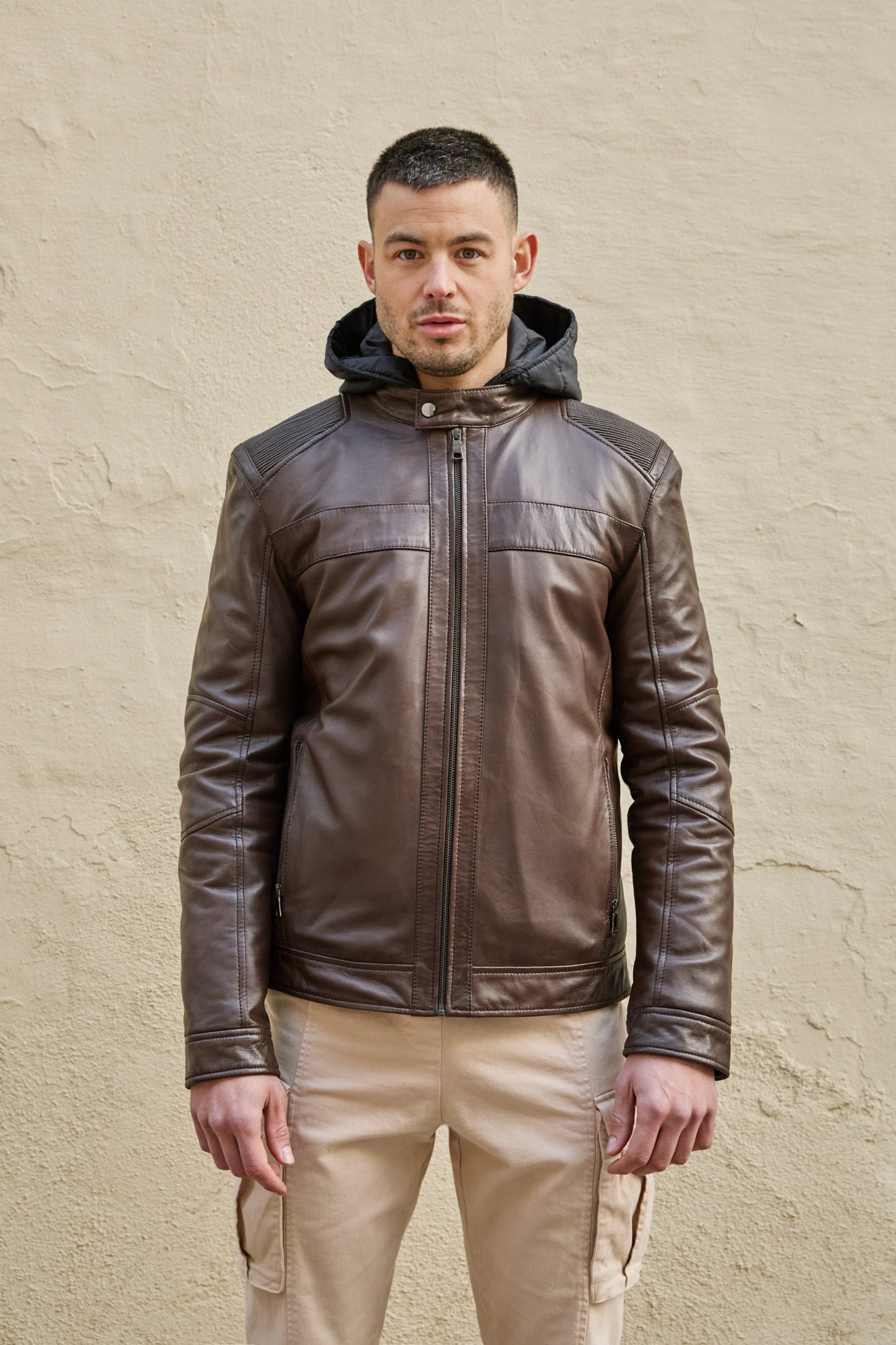 Men leather jacket  Cazadora hombre (Copy)