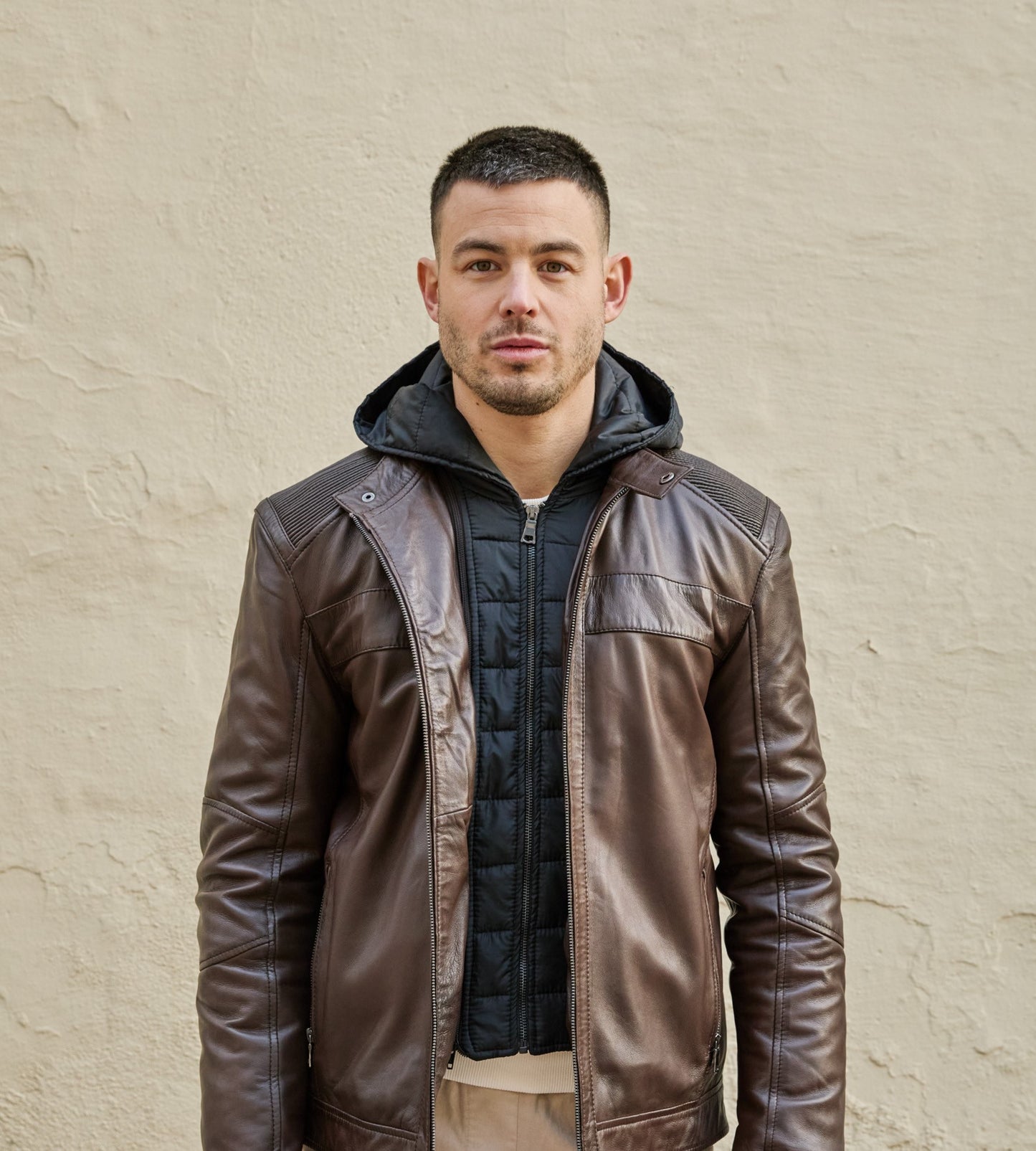 Men leather jacket  Cazadora hombre (Copy)