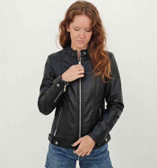 MEGAN  BLACK WOMEN'S JACKET